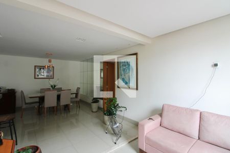 Sala de apartamento à venda com 3 quartos, 96m² em Santa Rosa, Belo Horizonte