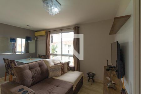 Sala de apartamento à venda com 2 quartos, 48m² em Mato Grande, Canoas