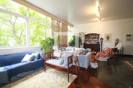 Sala de apartamento à venda com 3 quartos, 140m² em Jardim Botânico, Rio de Janeiro