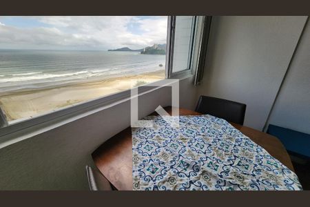 Sala de apartamento para alugar com 1 quarto, 56m² em José Menino, Santos