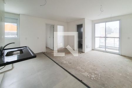 Sala de apartamento à venda com 2 quartos, 56m² em Jardim do Mar, São Bernardo do Campo