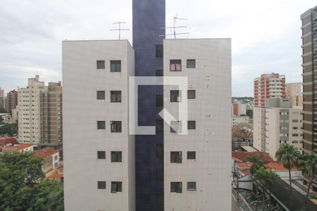 Sala Vista  de apartamento à venda com 1 quarto, 70m² em Bosque, Campinas