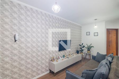 Sala de apartamento à venda com 2 quartos, 74m² em Jardim Las Vegas, Santo André