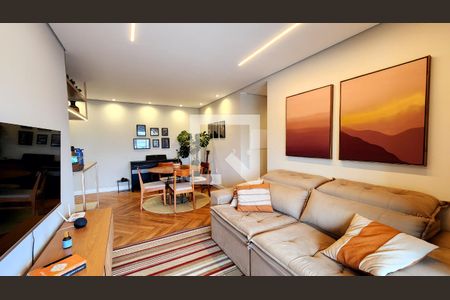 Sala de apartamento para alugar com 3 quartos, 98m² em Parque Residencial Eloy Chaves, Jundiaí