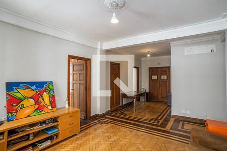 Sala  de apartamento à venda com 4 quartos, 199m² em Laranjeiras, Rio de Janeiro