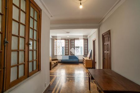 Sala  de apartamento à venda com 4 quartos, 199m² em Laranjeiras, Rio de Janeiro