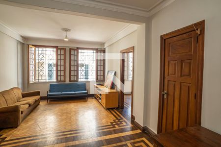 Sala  de apartamento à venda com 4 quartos, 199m² em Laranjeiras, Rio de Janeiro