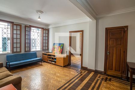 Sala  de apartamento à venda com 4 quartos, 199m² em Laranjeiras, Rio de Janeiro