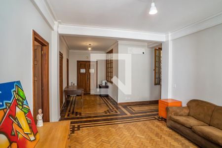 Sala  de apartamento à venda com 4 quartos, 199m² em Laranjeiras, Rio de Janeiro