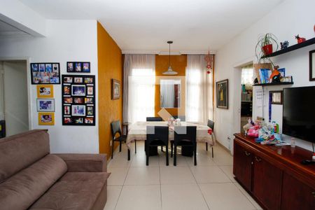 Sala de apartamento à venda com 3 quartos, 98m² em Coração Eucarístico, Belo Horizonte