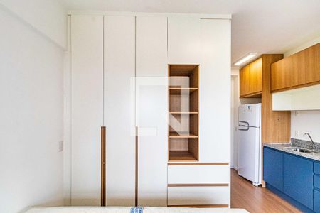 Studio - Quarto e Cozinha de apartamento para alugar com 1 quarto, 25m² em Butantã, São Paulo