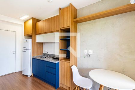 Studio - Quarto e Cozinha de apartamento para alugar com 1 quarto, 25m² em Butantã, São Paulo