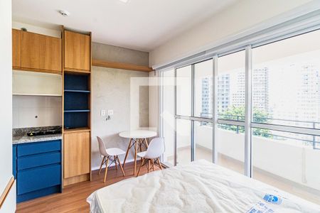 Studio - Quarto e Cozinha de apartamento para alugar com 1 quarto, 25m² em Butantã, São Paulo