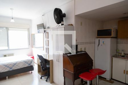 Sala de kitnet/studio à venda com 1 quarto, 24m² em Centro Histórico, Porto Alegre