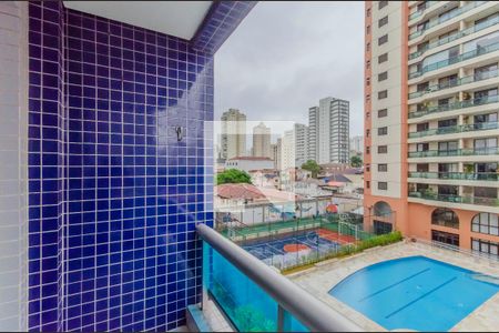 Varanda da Sala de apartamento para alugar com 2 quartos, 54m² em Ipiranga, São Paulo