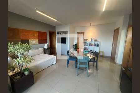 Sala de apartamento à venda com 3 quartos, 103m² em Vale do Sereno, Nova Lima