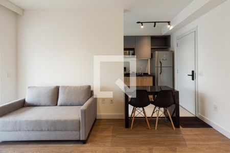 Sala de apartamento para alugar com 2 quartos, 54m² em Moema, São Paulo