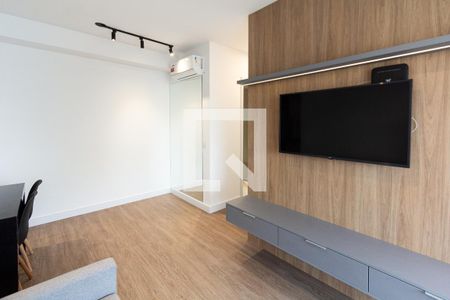 Sala de apartamento para alugar com 2 quartos, 54m² em Moema, São Paulo