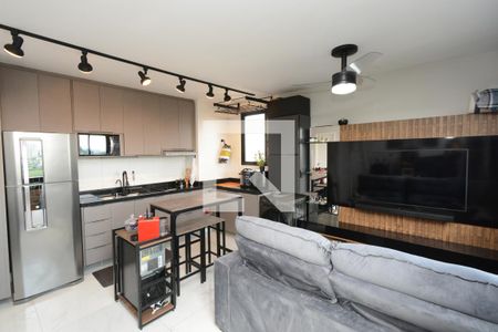 Sala de apartamento à venda com 1 quarto, 34m² em Jurubatuba, São Paulo