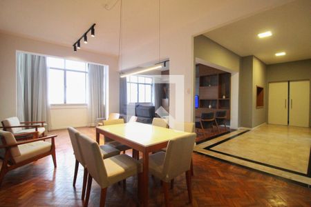 Sala de jantar de apartamento para alugar com 4 quartos, 210m² em Copacabana, Rio de Janeiro