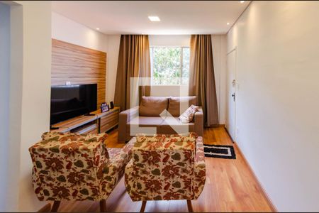 Sala de apartamento à venda com 2 quartos, 75m² em Havaí, Belo Horizonte