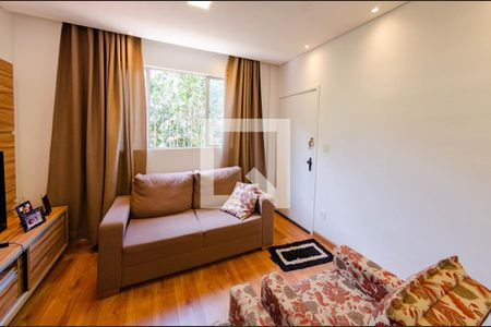 Sala de apartamento à venda com 2 quartos, 75m² em Havaí, Belo Horizonte