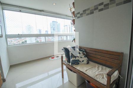 Varanda de apartamento à venda com 3 quartos, 75m² em Vila Bertioga, São Paulo