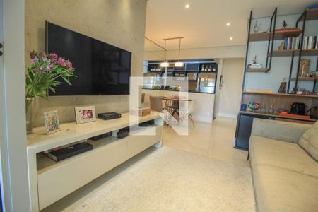 Sala de apartamento à venda com 3 quartos, 75m² em Vila Bertioga, São Paulo