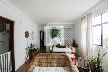 Sala de apartamento para alugar com 3 quartos, 122m² em Dona Clara, Belo Horizonte