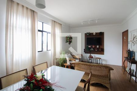 Sala de apartamento para alugar com 3 quartos, 122m² em Dona Clara, Belo Horizonte