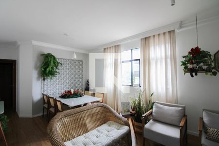 Sala de apartamento para alugar com 3 quartos, 122m² em Dona Clara, Belo Horizonte