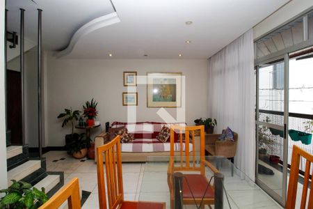 Sala de apartamento à venda com 4 quartos, 202m² em São Pedro, Belo Horizonte