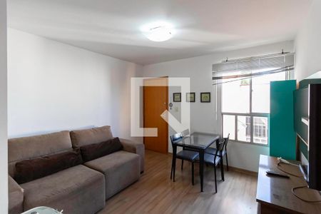 Sala de apartamento à venda com 2 quartos, 45m² em São João Batista, Belo Horizonte