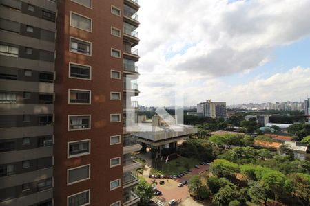 Vista da Sala de apartamento para alugar com 2 quartos, 65m² em Indianópolis, São Paulo