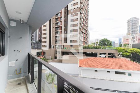 Varanda de kitnet/studio à venda com 1 quarto, 27m² em Jardim das Acacias, São Paulo