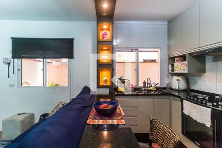 Sala/Cozinha de apartamento para alugar com 2 quartos, 59m² em Vila Júlia, Poá