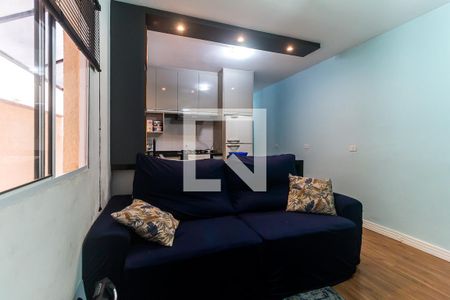 Sala de apartamento para alugar com 2 quartos, 59m² em Vila Júlia, Poá