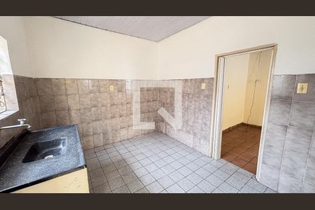 Sala/Cozinha de casa para alugar com 1 quarto, 50m² em Vila Guaraciaba, Santo André