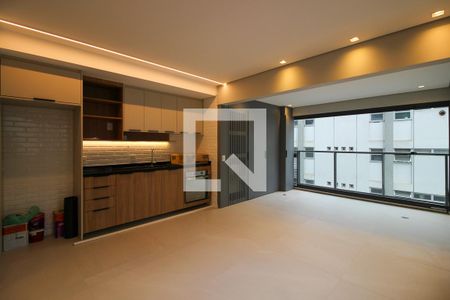 Sala/Cozinha de apartamento à venda com 2 quartos, 64m² em Jardim Paulista, São Paulo