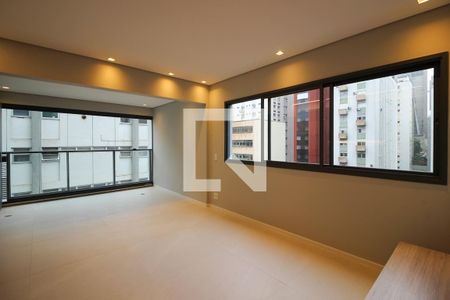 Sala/Cozinha de apartamento à venda com 2 quartos, 64m² em Jardim Paulista, São Paulo