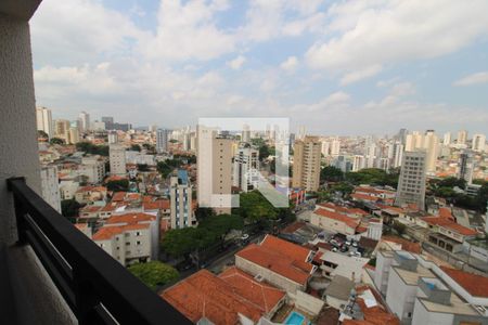 Sala / Cozinha - Varanda de apartamento para alugar com 2 quartos, 40m² em Vila Paulicéia, São Paulo