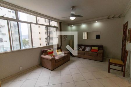 Sala de apartamento para alugar com 3 quartos, 110m² em Icaraí, Niterói