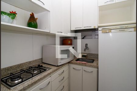 Cozinha de apartamento à venda com 1 quarto, 50m² em Centro, Belo Horizonte