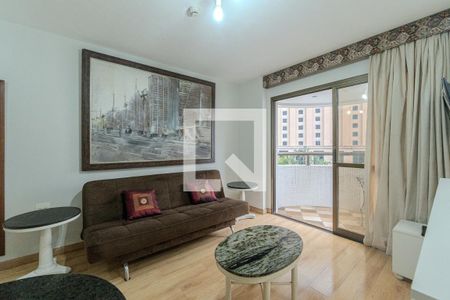 Sala/Cozinha de apartamento à venda com 1 quarto, 50m² em Bela Vista, São Paulo