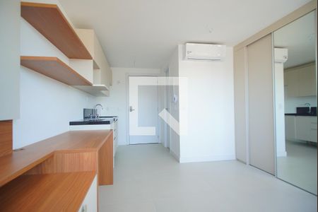 Quarto - Sala de kitnet/studio para alugar com 1 quarto, 26m² em Rio Branco, Porto Alegre