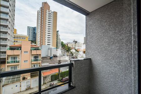 Varanda da Sala de apartamento à venda com 2 quartos, 84m² em Jardim Bela Vista, Santo André