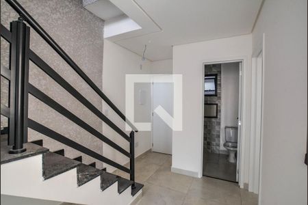 Sala/Cozinha de apartamento à venda com 2 quartos, 84m² em Jardim Bela Vista, Santo André