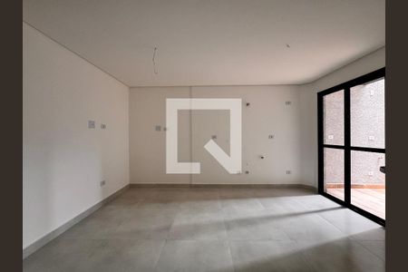 Sala  de apartamento à venda com 2 quartos, 65m² em Jardim Bela Vista, Santo André