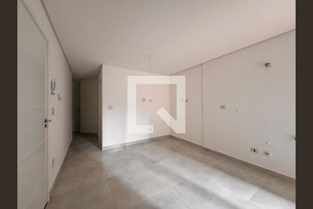 Sala  de apartamento à venda com 2 quartos, 65m² em Jardim Bela Vista, Santo André