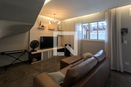 Sala - 1º Piso de casa para alugar com 3 quartos, 102m² em Campo Grande, Santos